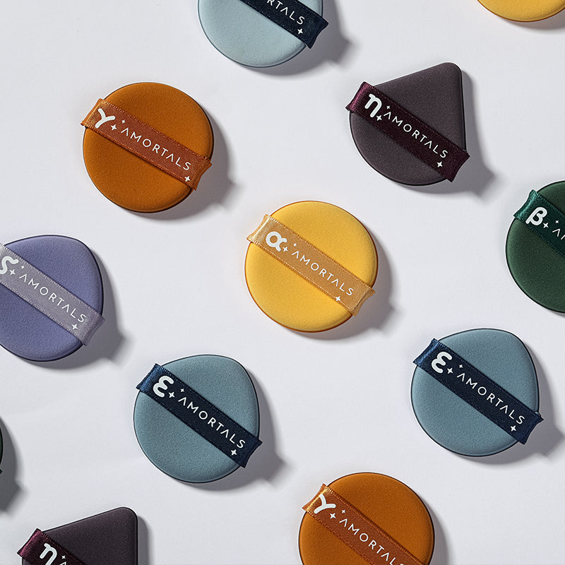 Amortals Makeup Blender Puff Set 4pcs