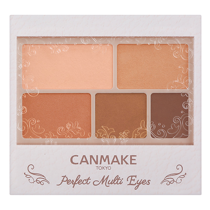 Canmake Perfect Multi Eyes 07 Weekend Orange