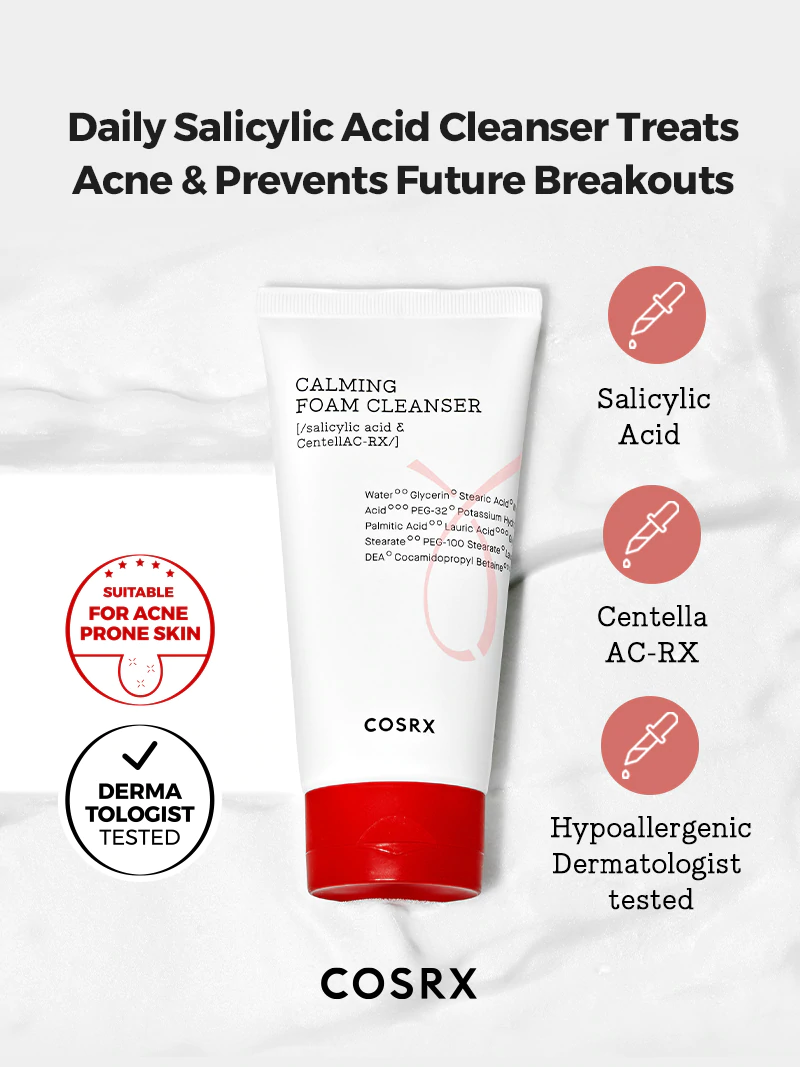 Cosrx AC Collection Calming Foam Cleanser