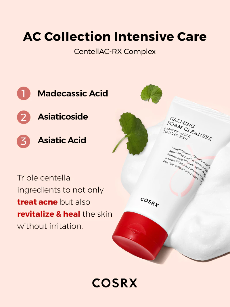 Cosrx AC Collection Calming Foam Cleanser