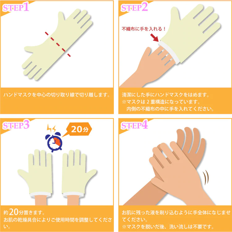 Lucky Trendy Hand Mask 1 Pair