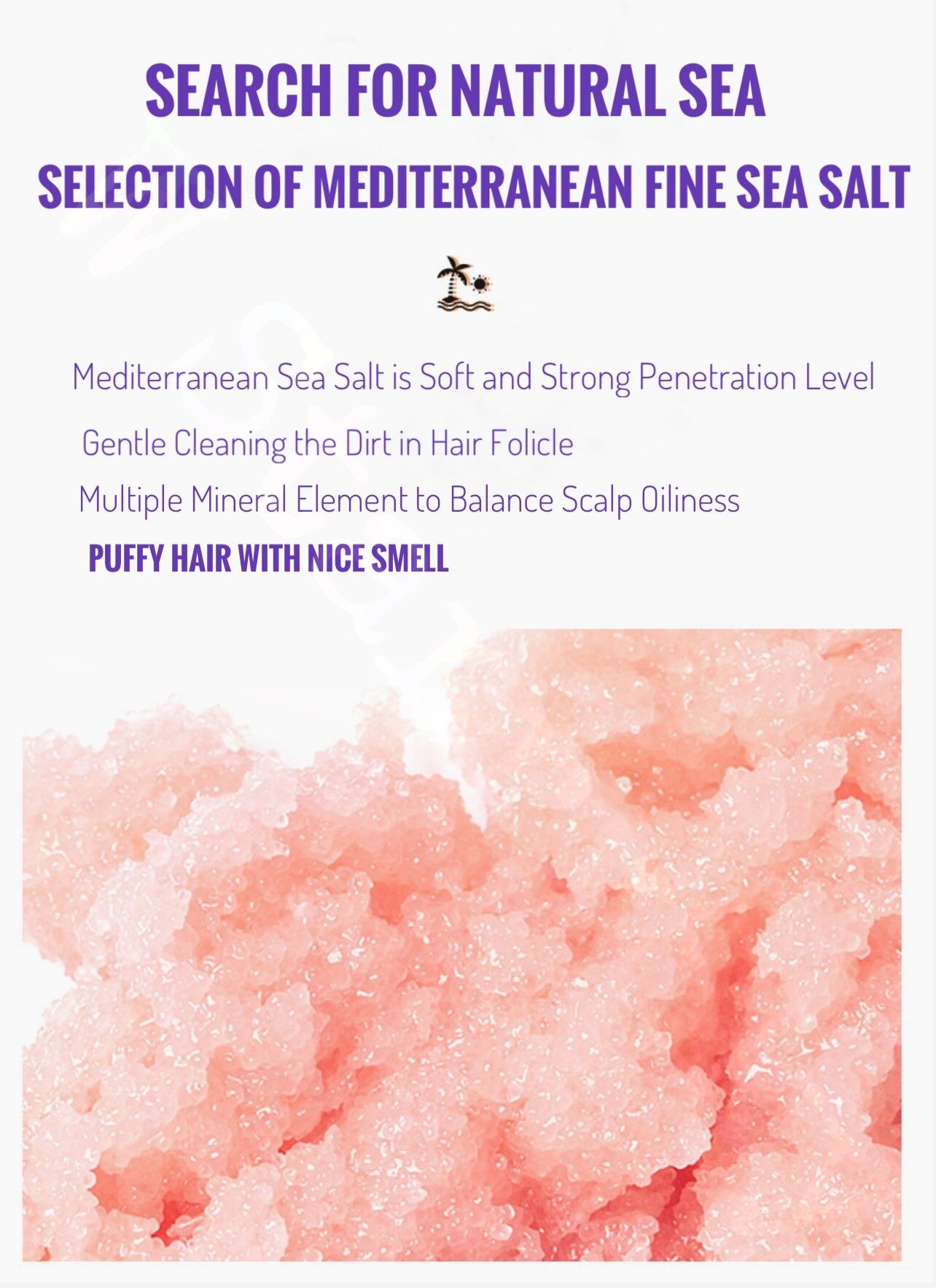 Spes Scalp-cleansing and Hair-puffy Sea Salt Cream