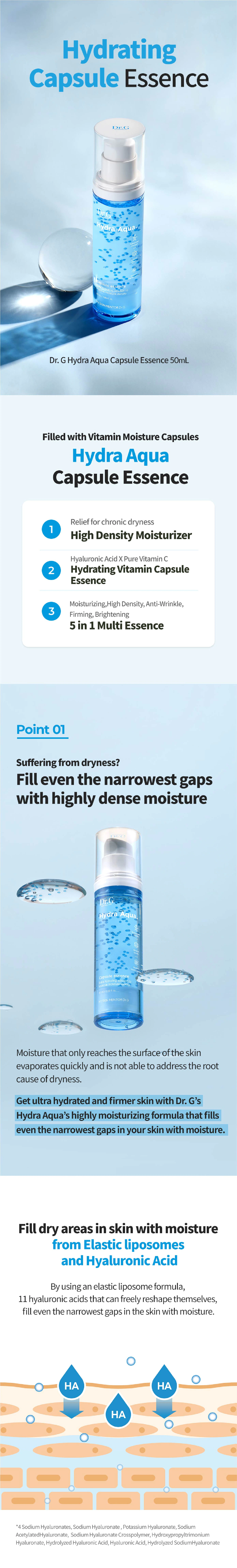 Dr.G Hydra Aqua Capsule Essence 50ml