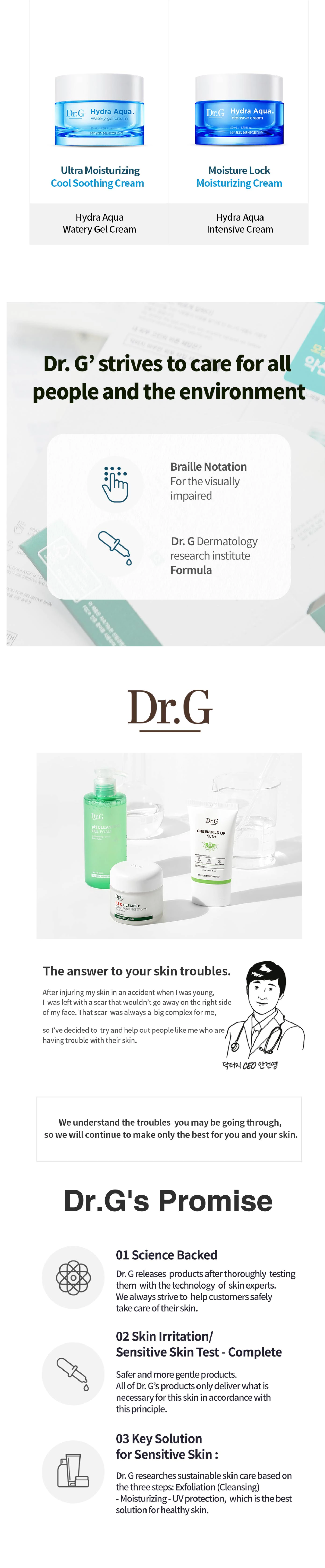 Dr.G Hydra Aqua Intensive Cream 50ml