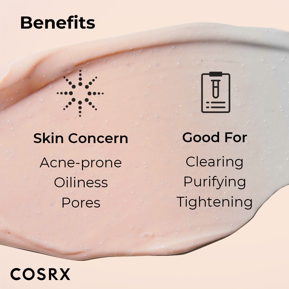 Cosrx Poreless Clarifying Charcoal Mask 110g