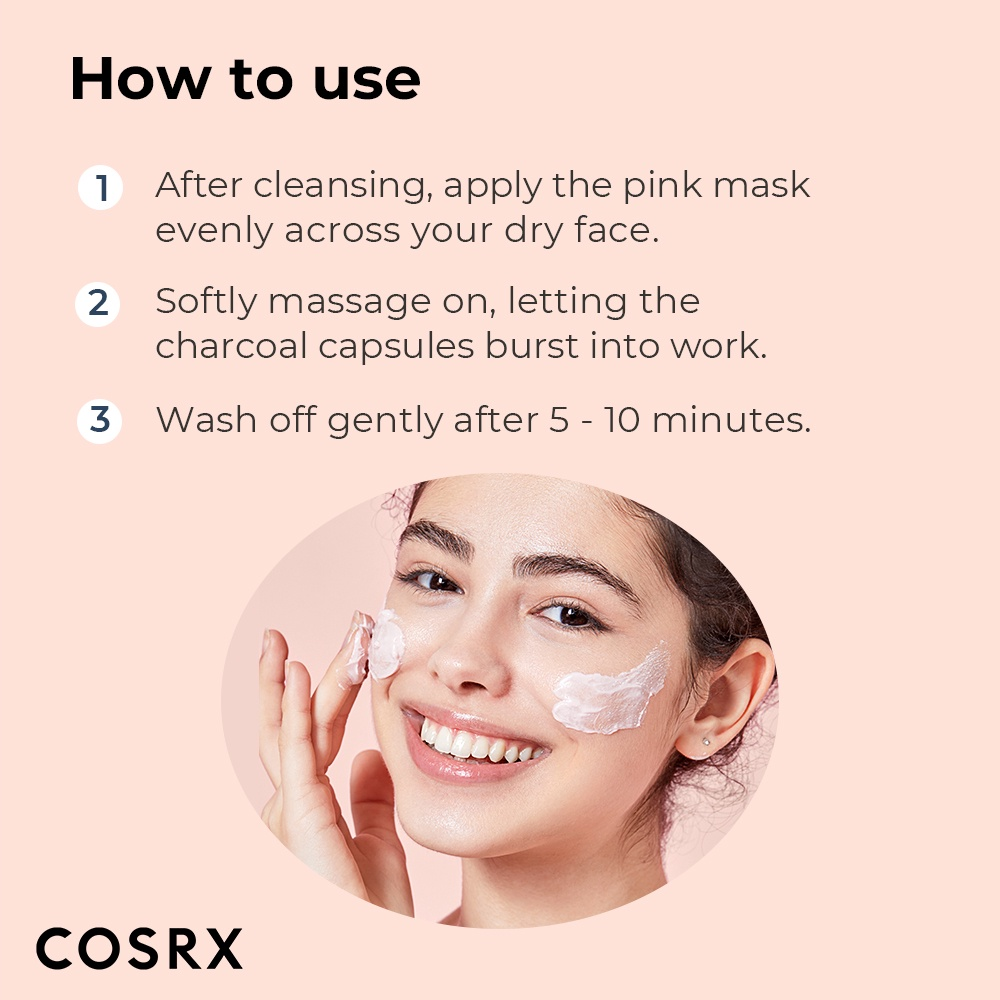 Cosrx Poreless Clarifying Charcoal Mask 110g