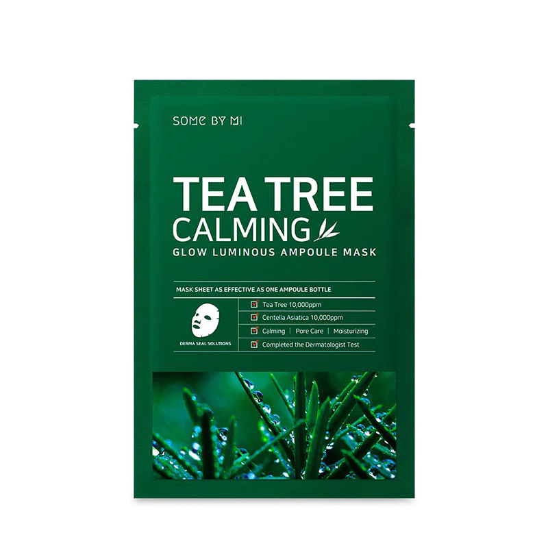 Some By Mi Tea Tree Calming Glow Luminous Ampoule Mask 1Pcs o