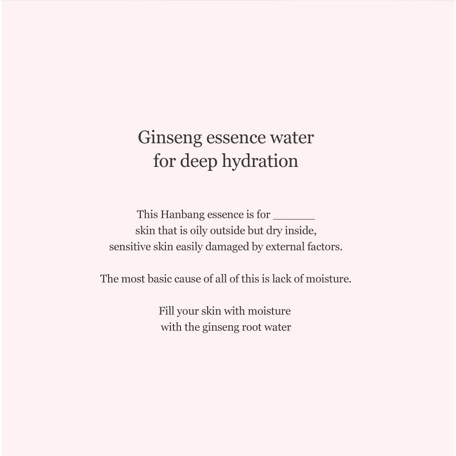 Beauty of Joseon Ginseng Essence Water