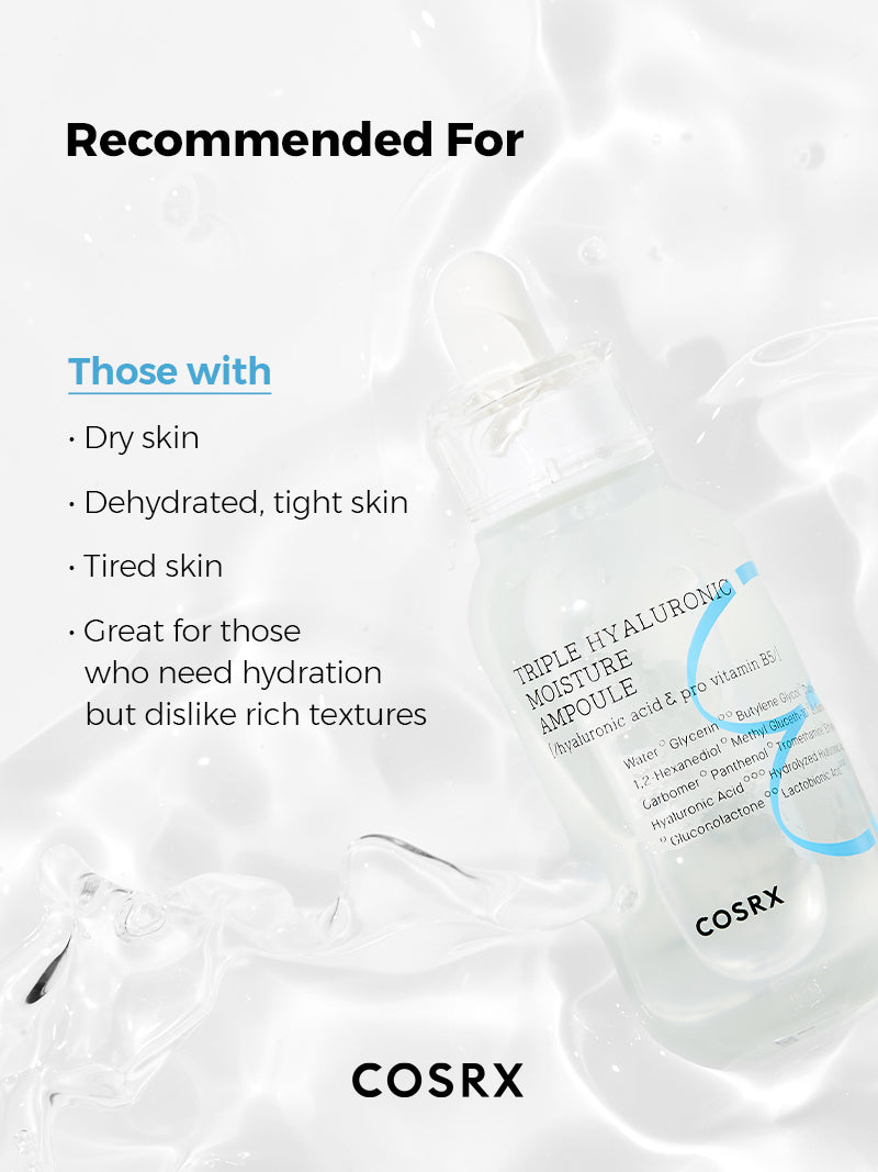 Cosrx Hydrium Triple Hyaluronic Moisture Ampoule 40ml