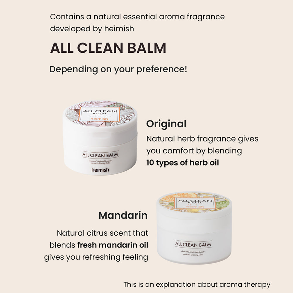 Heimish All Clean Balm Mandarin