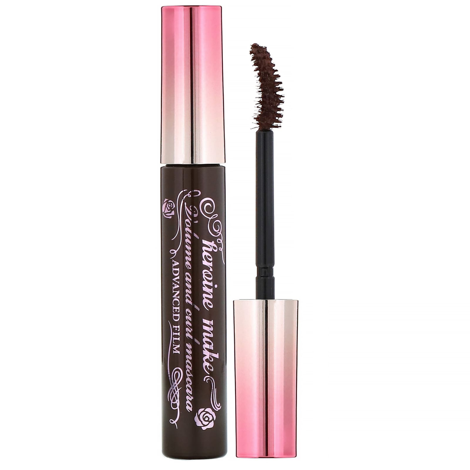 Kiss Me Heroine Make Volume and Curl  Waterproof Mascara Advanced Film # 02 Brown