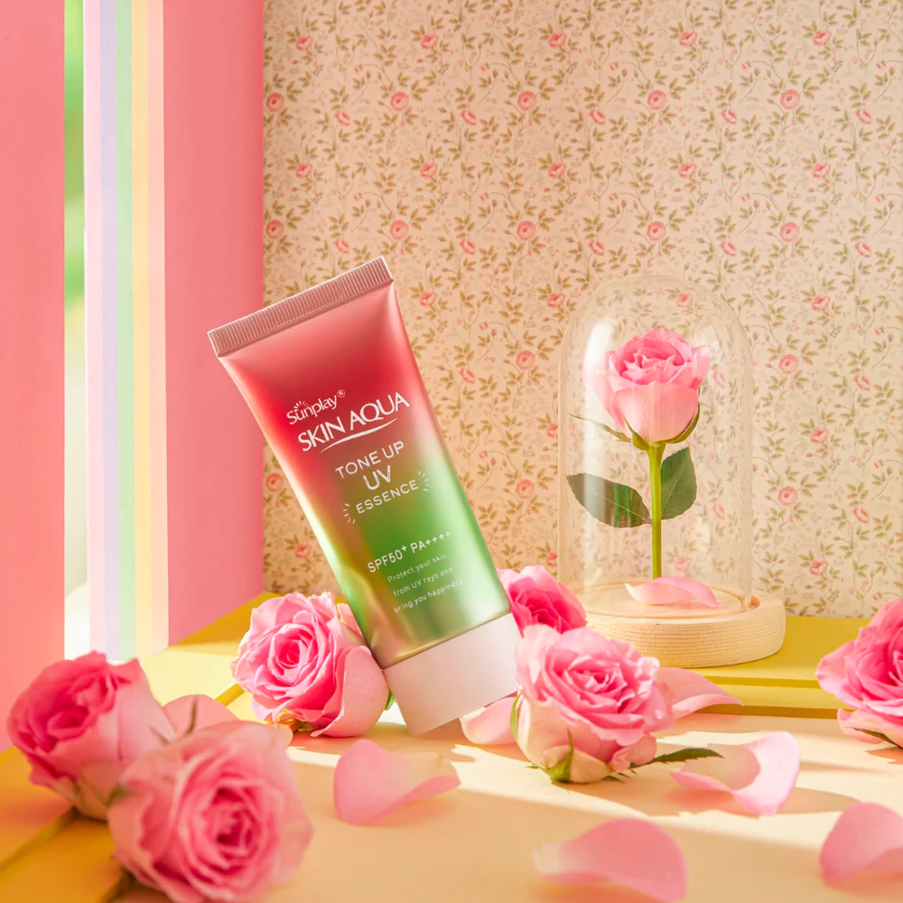 Rohto Skin Aqua Tone Up Primer Plus Essence 80g