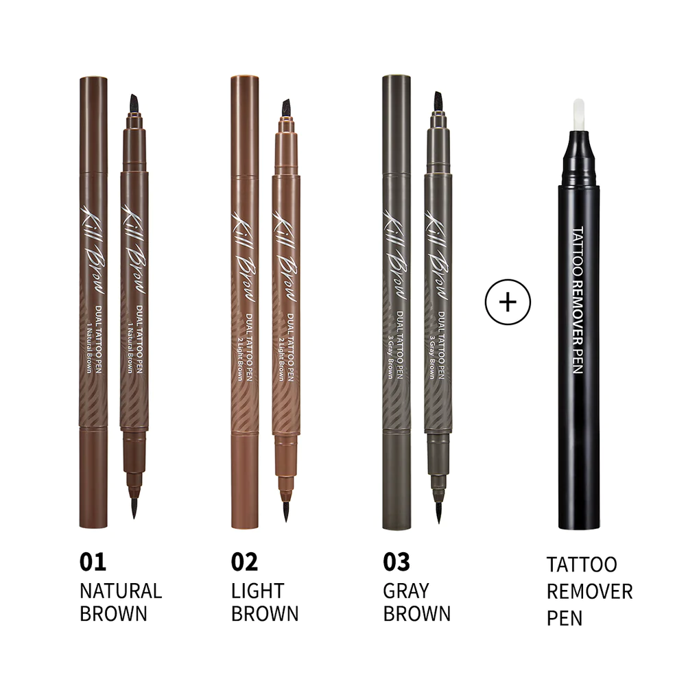 Clio Kill Brow Dual Tattoo Pen Set