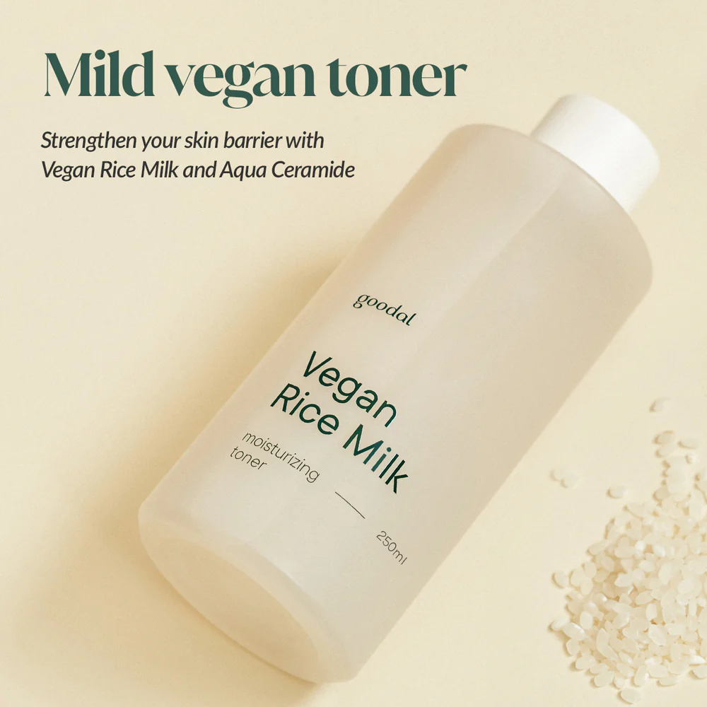 Goodal Vegan Rice Milk Moisturizing Toner 250ml