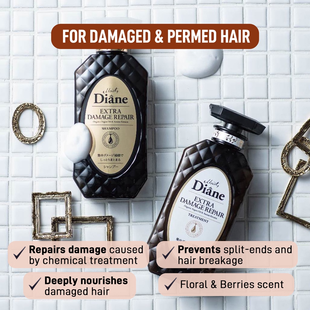 Moist Diane Extra Damage Repair Shampoo 450ml