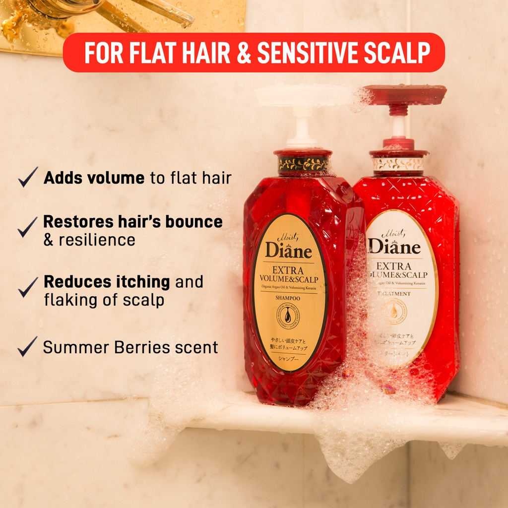 Moist Diane Extra Volume & Scalp Shampoo 450ml