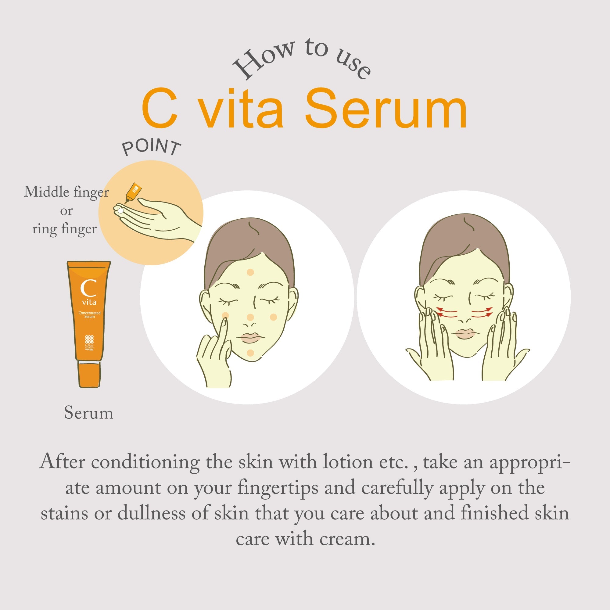 Meishoku C vita Concentrated Serum 30g