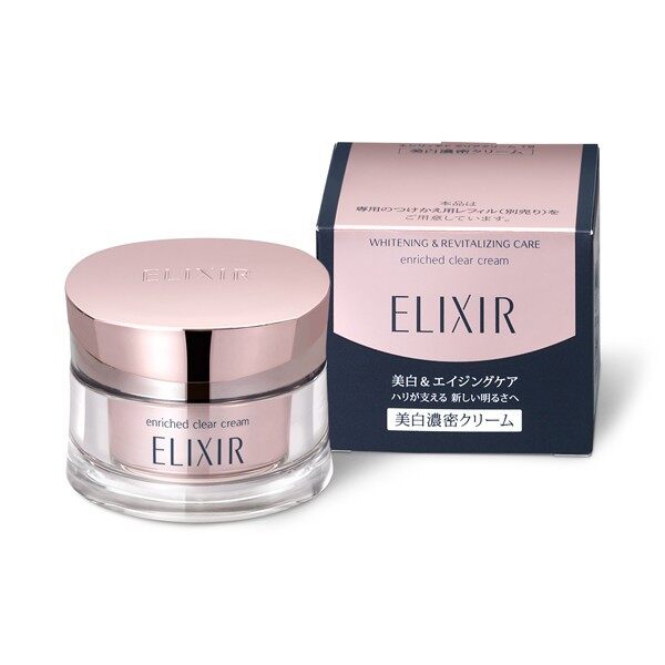 Elixir Whitening & Revitalizing Care Enriched Clear Cream 45g