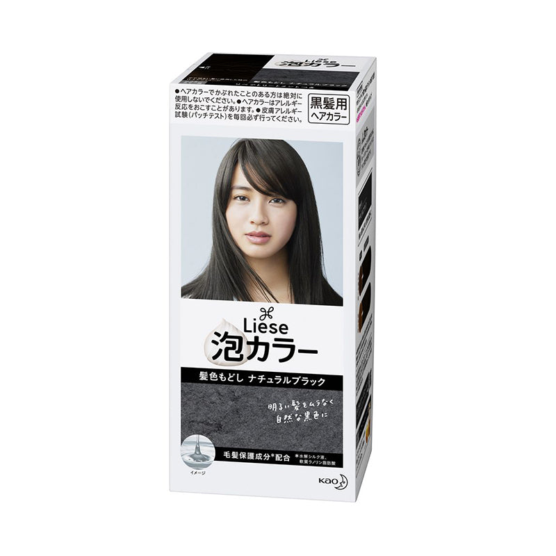 Kao Liese Prettia Bubble Hair Color (Black)