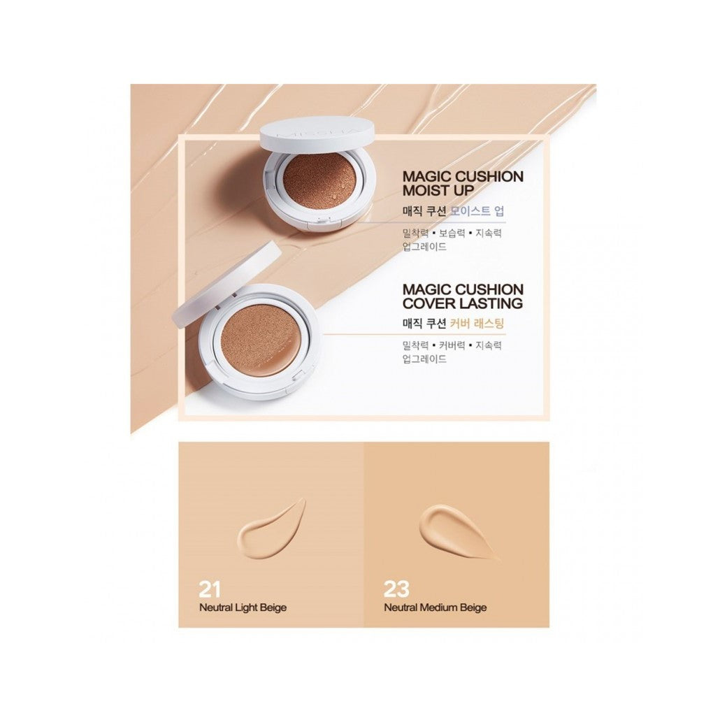 Missha Moist Up Cushion No.21 Light Beige