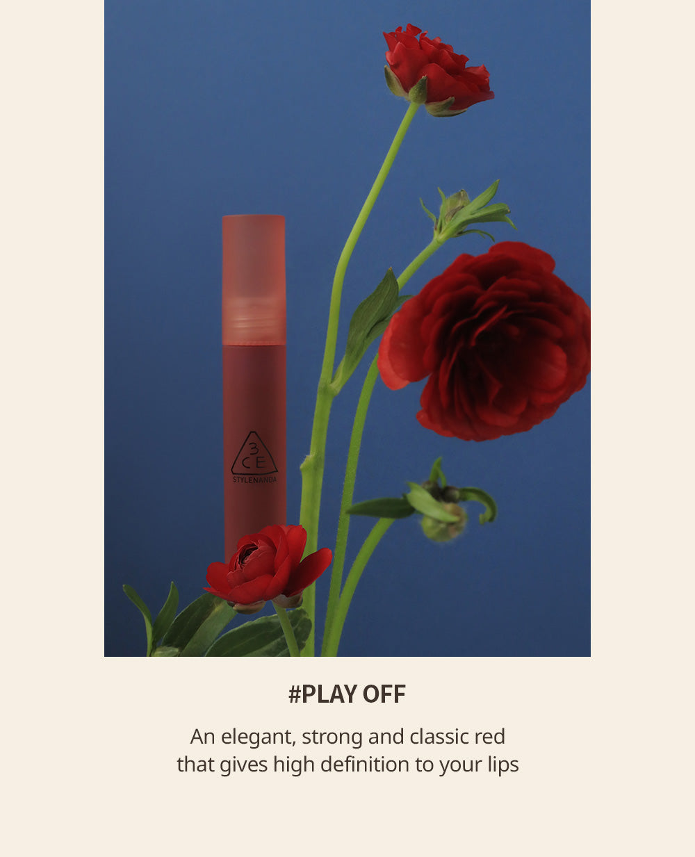 3CE Blur Water Lip Tint #Play Off