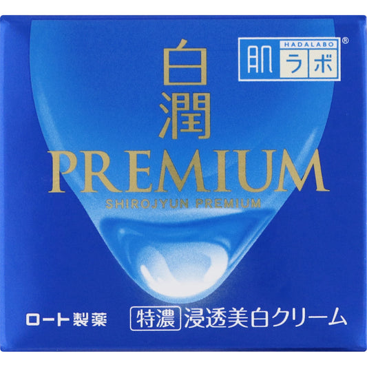 Hada Labo Shirojyun Premium Medicinal Penetration Whitening Cream 50g