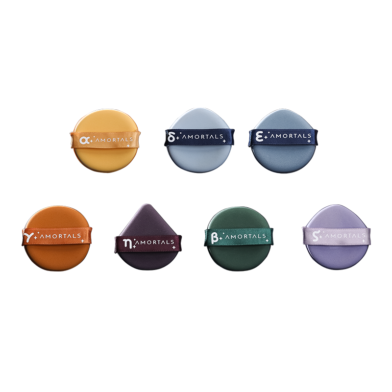 Amortals Makeup Blender Puff Set 7pcs