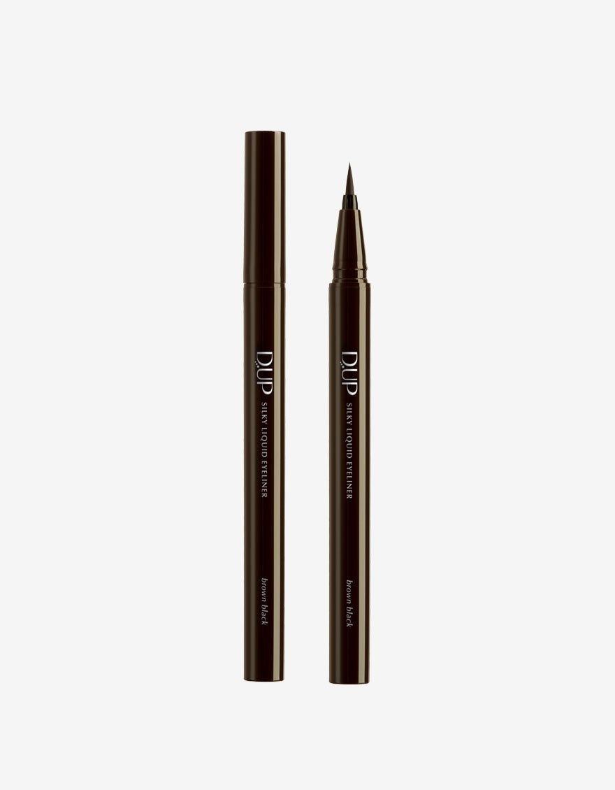 Dup Silky Liquid Eyeliner Waterproof Brown Black