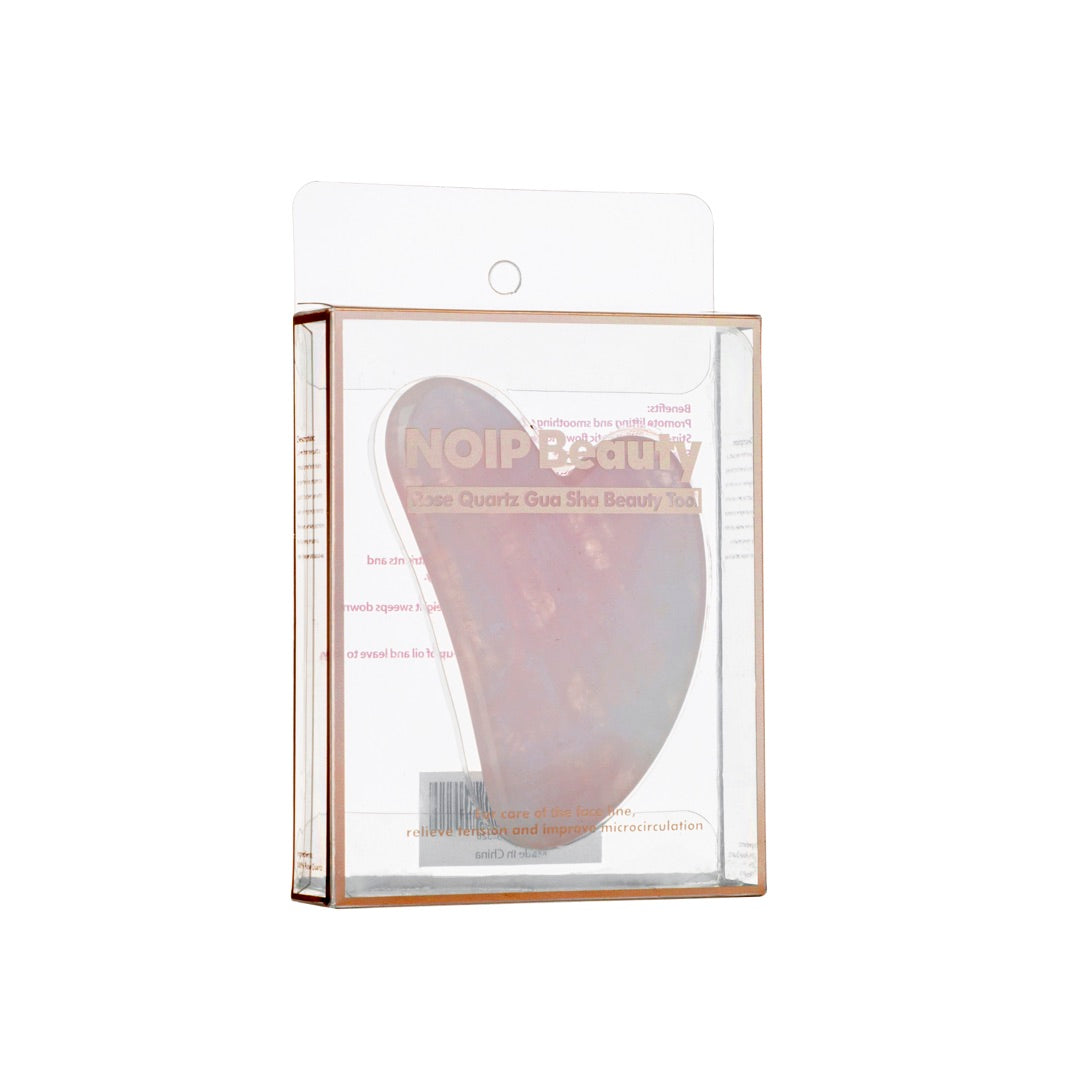 NOIP Beauty Rose Quartz Gua Sha Beauty Tool