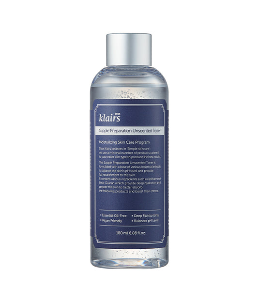 Dear Klairs Supple Preparation Unscented Toner 180ml